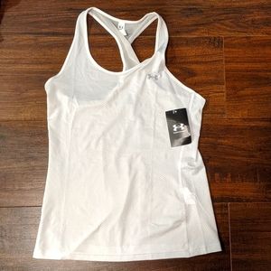 Women's under armor athletic racer back tank top size small